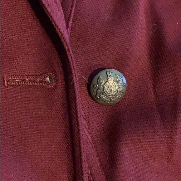 Banana Republic Maroon Blazer - Picture 4 of 6